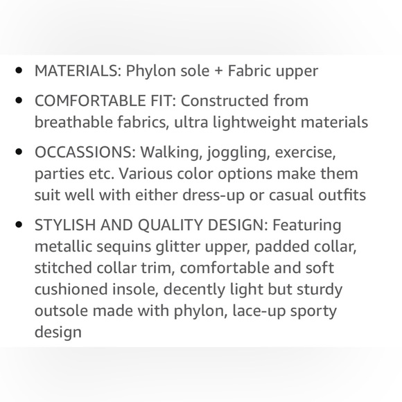 Ice Silver Sequin Glitter Sneaker Shoe Lace Up Slip On Comfy Sport Gym Metallic - Picture 16 of 16